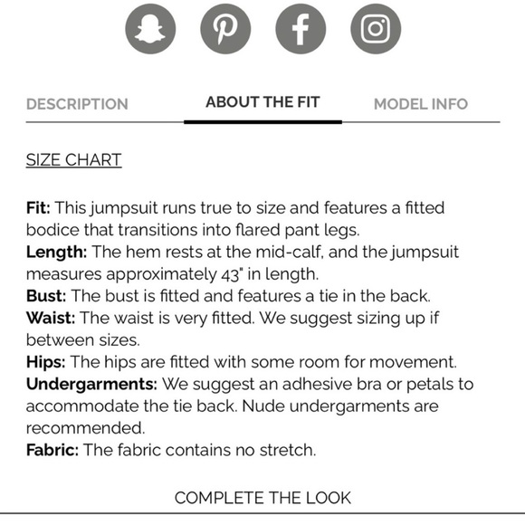 SOLD 💕NEW Saints + Secrets Strapless Linen Ruffle Cropped Jumpsuit - Picture 16 of 16